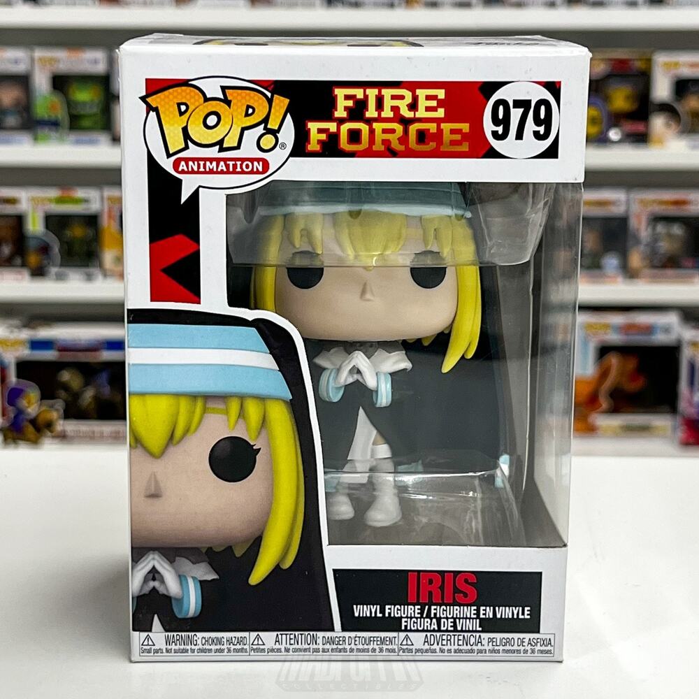 Funko Pop Anime Fire Force Sister Iris 979 Japanese Manga Toy Vinyl Figure